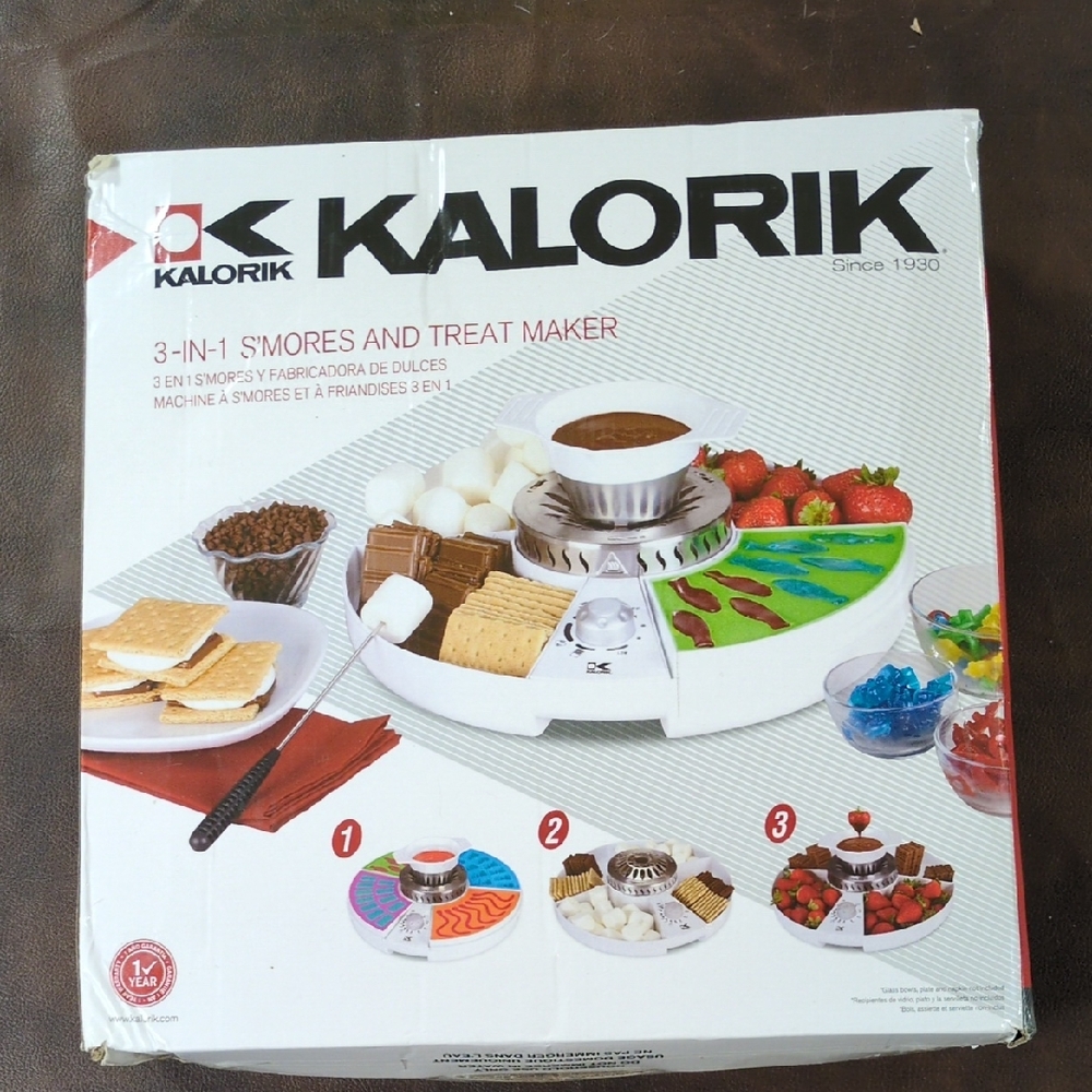 Kalorik 3-in-1 S'mores and Treat Maker